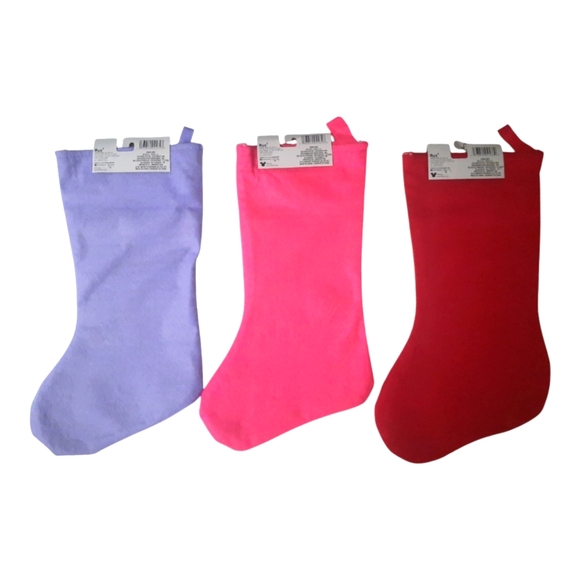 New Frozen Mickey Minnie Christmas Stocking Disney Felt Embossed Snowflake 16" - Picture 2 of 8